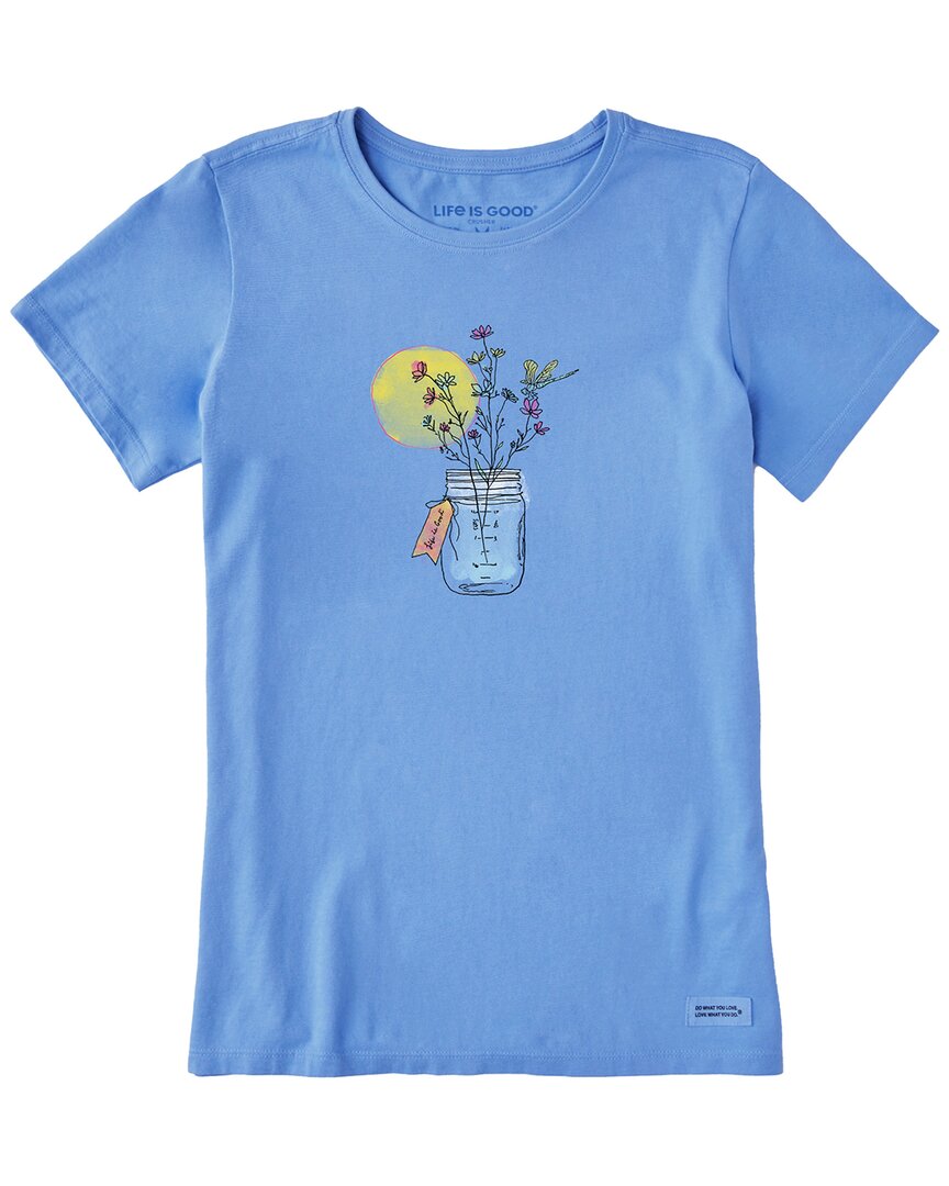 Life Is Good ® Crusher T-shirt In Blue