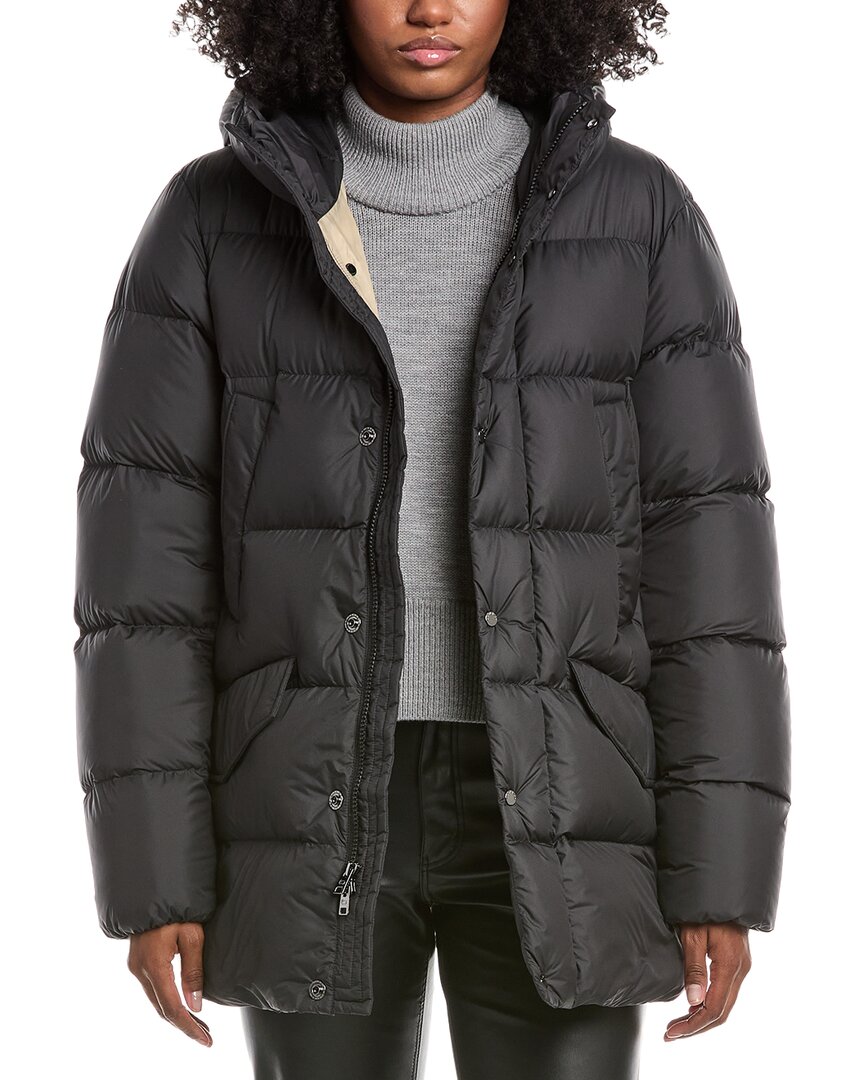 Woolrich Cloud Davis Down Parka In Black