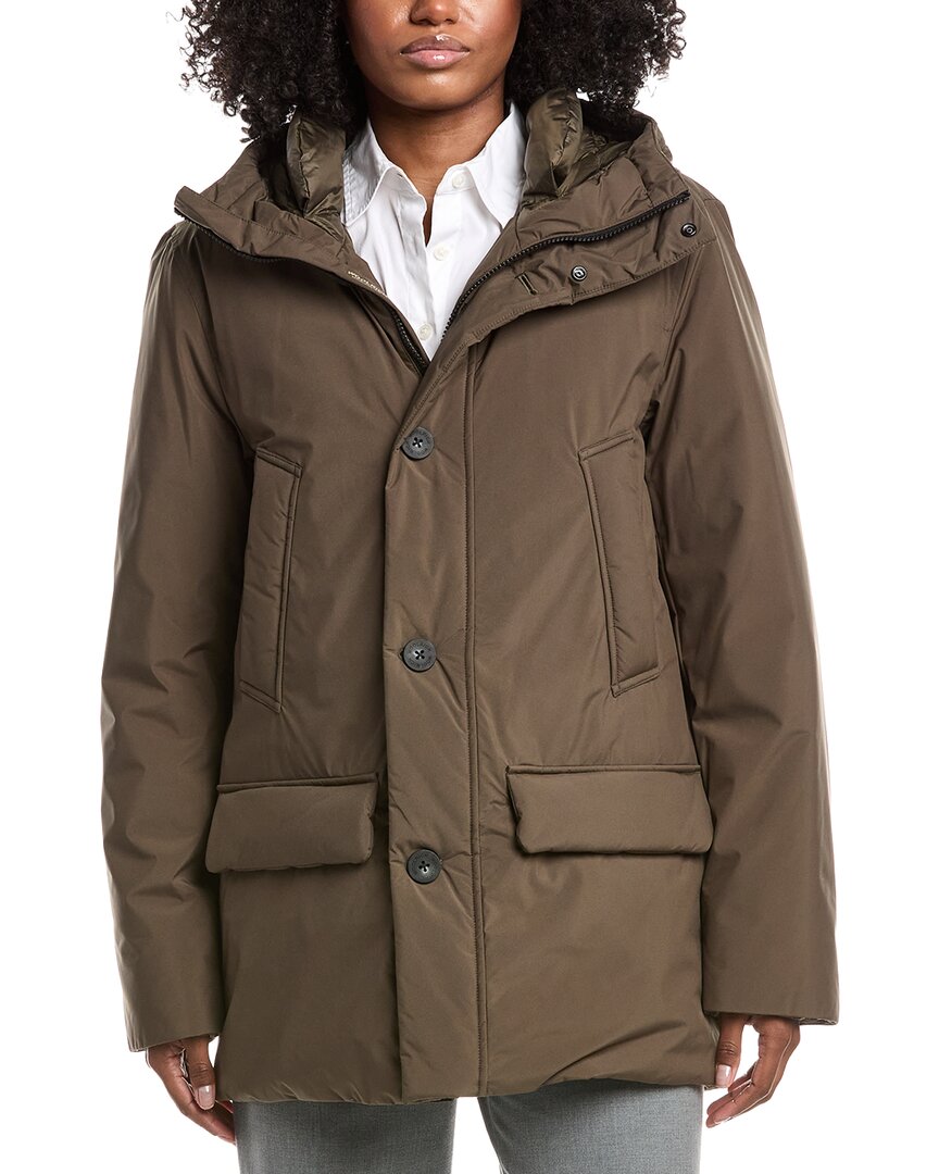 Woolrich Arctic Down Parka In Brown