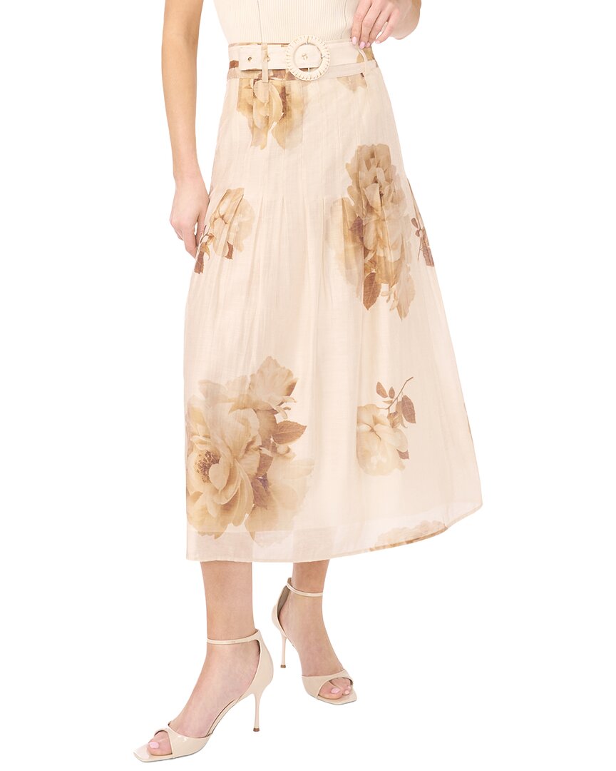 Ted Baker Penelope Skirt In Neutral