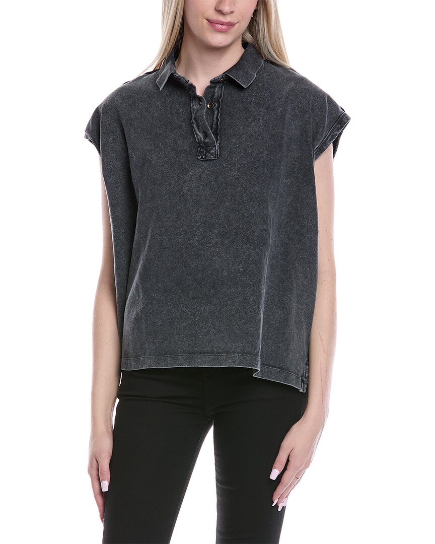 Free People Keep On Polo In Gray