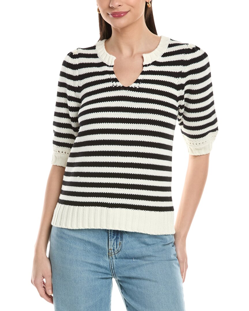 Michael Stars Rosanna Stripe Sweater In Multi