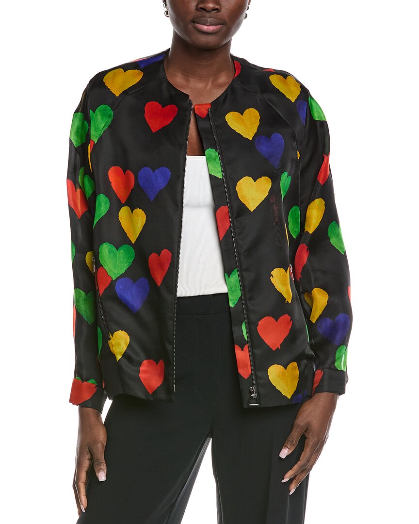 Akris Marcelo Silk Blouse In Multi
