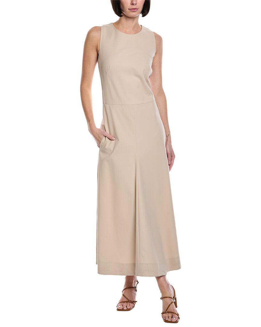 Akris Midi Dress In Neutral