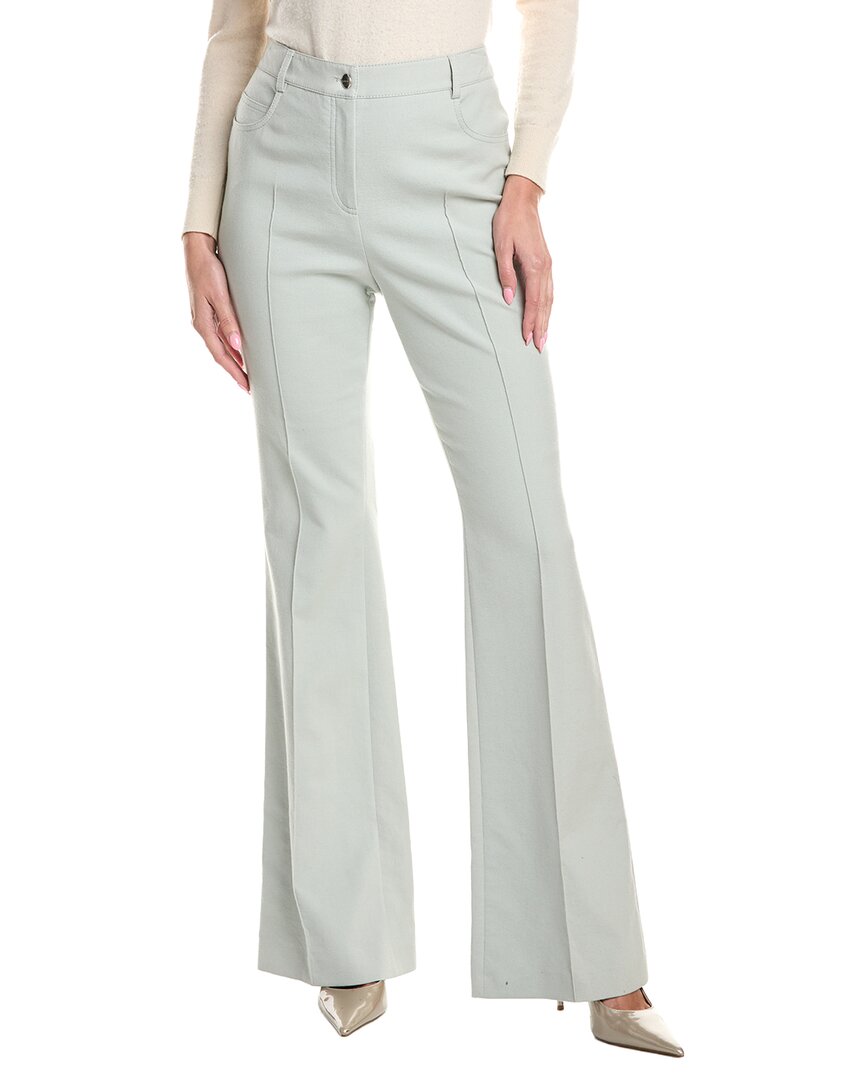 Akris Farid Silk-blend Pant In Grey