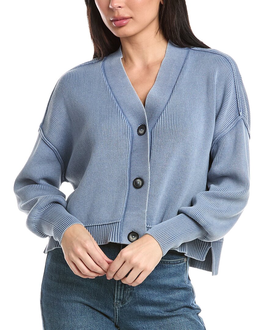 Rd Style Sumire V-neck Cardigan In Blue