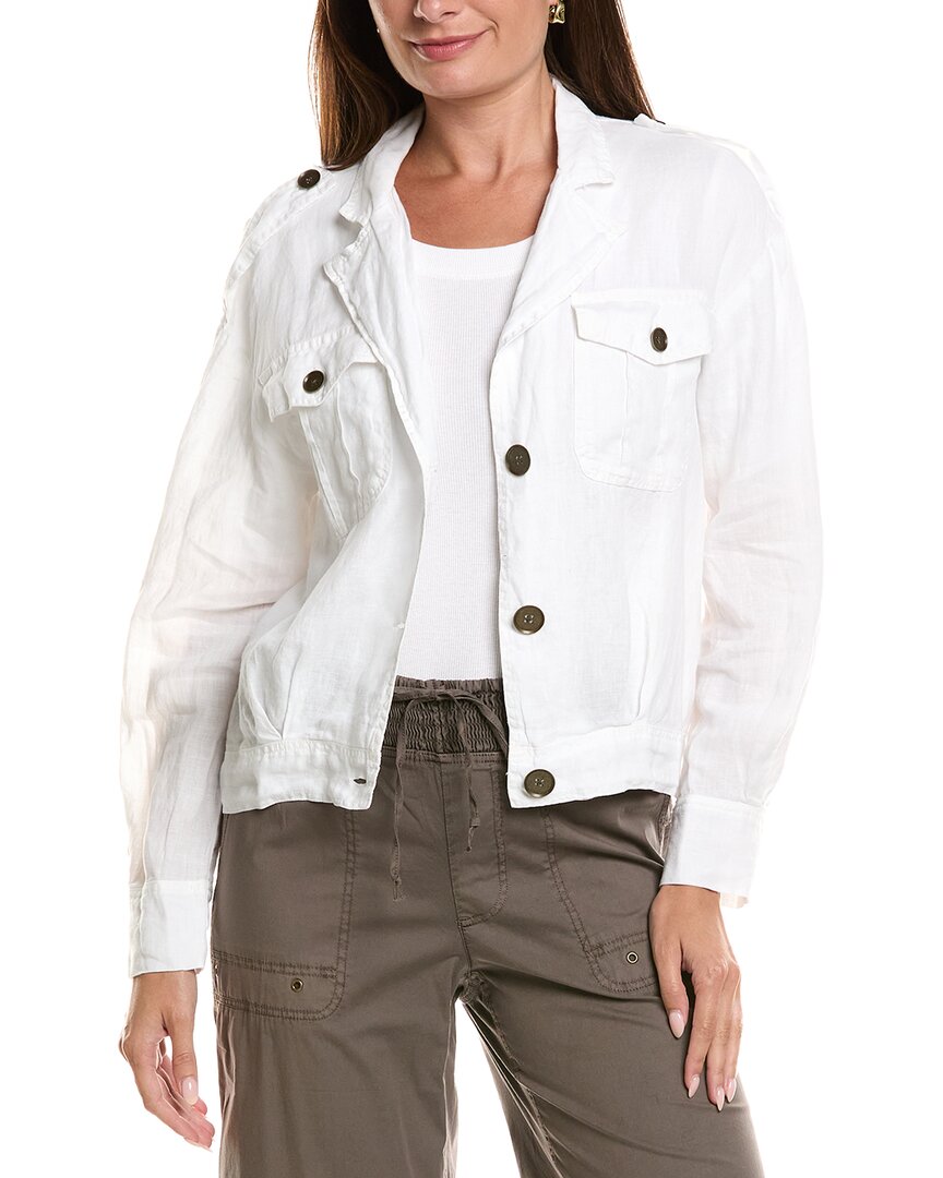 Xcvi Baltazar Linen Jacket In White