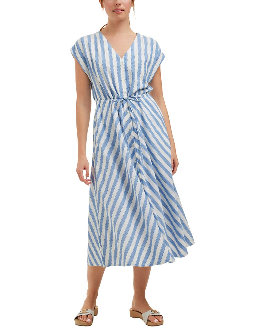 Draper James Haven Short Sleeve Midi Shirtdress