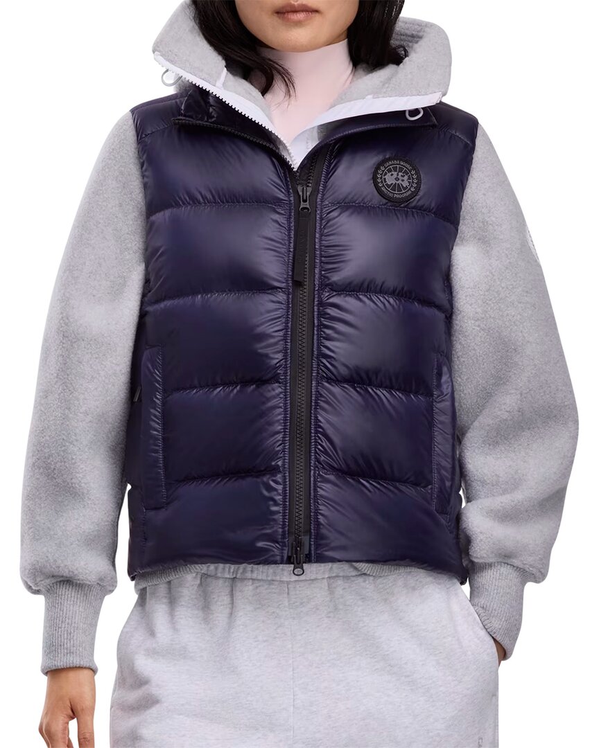 Canada Goose Cypress Vest Black Label In Gray