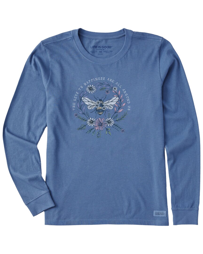Life Is Good ® Crusher T-shirt In Blue