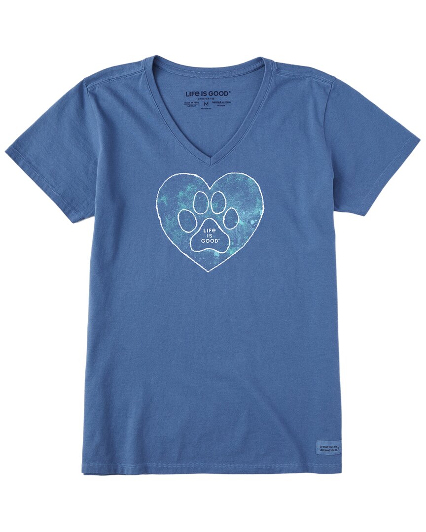 Life Is Good ® Crusher T-shirt In Blue