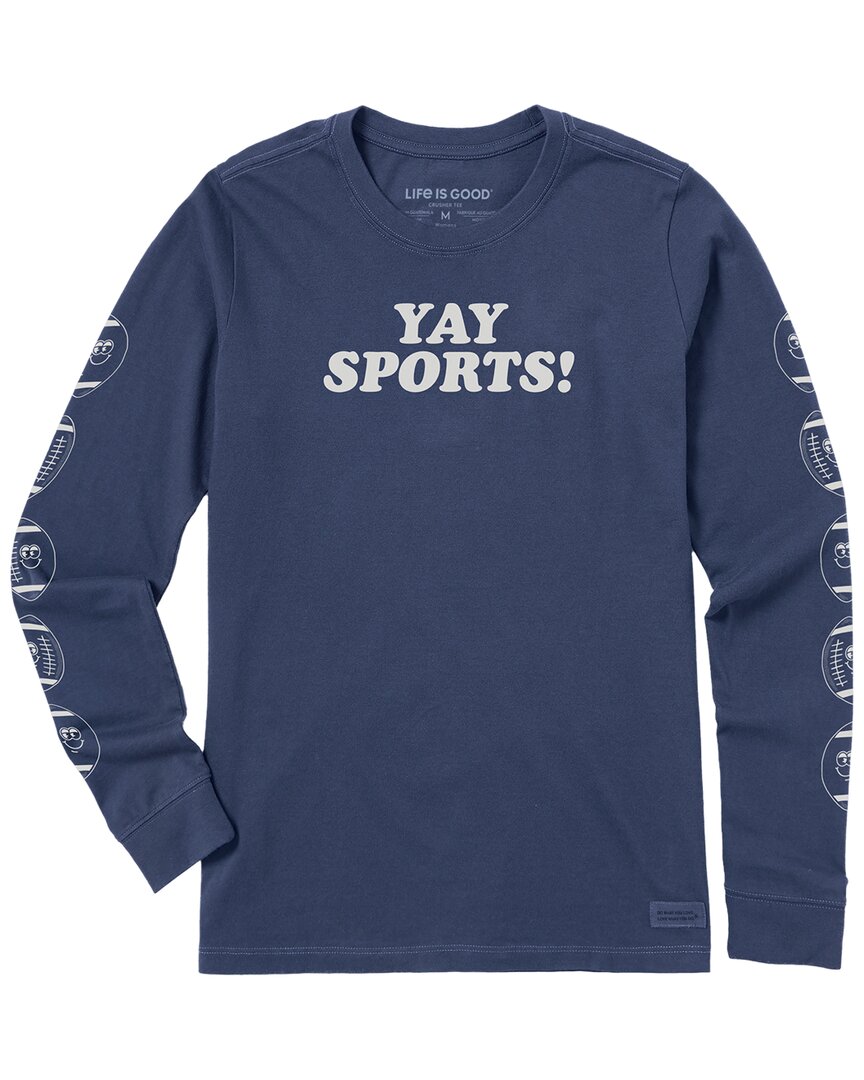 Life Is Good ® Crusher T-shirt In Blue