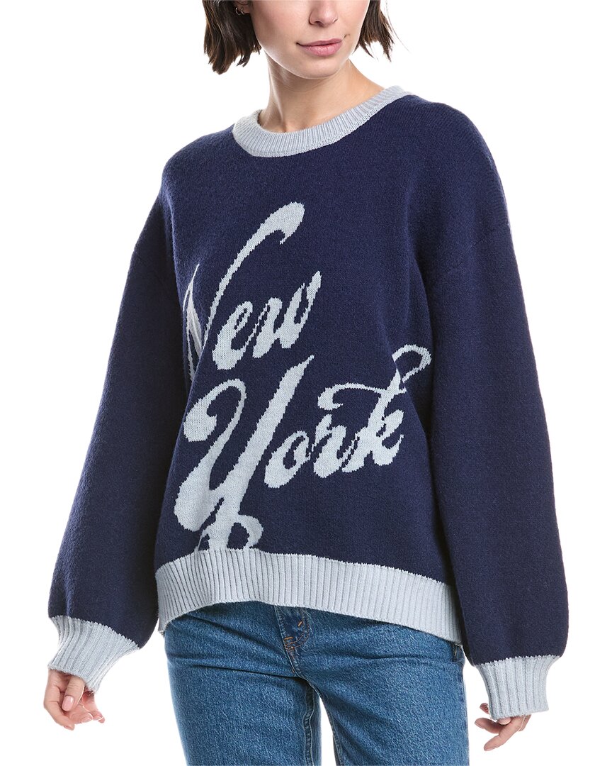 Girl Dangerous New York Sweater In Blue