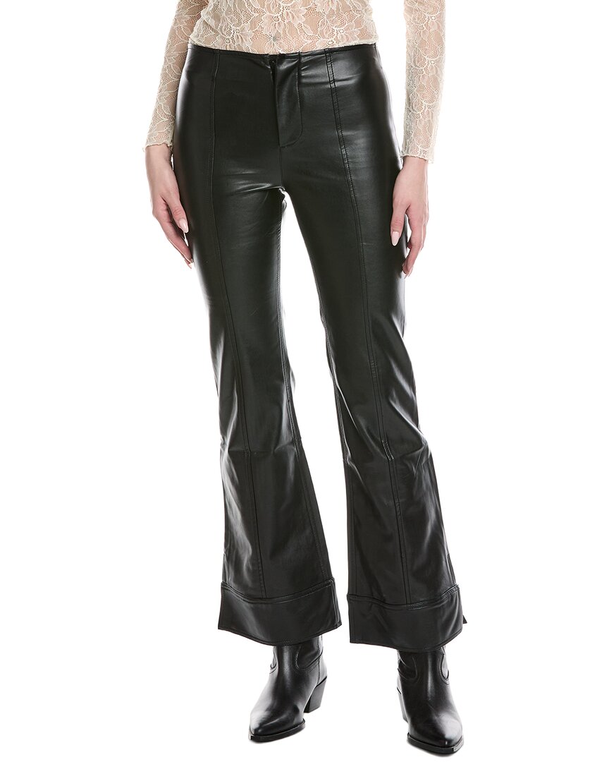 Free People Glow Up Vegan Pant In Black