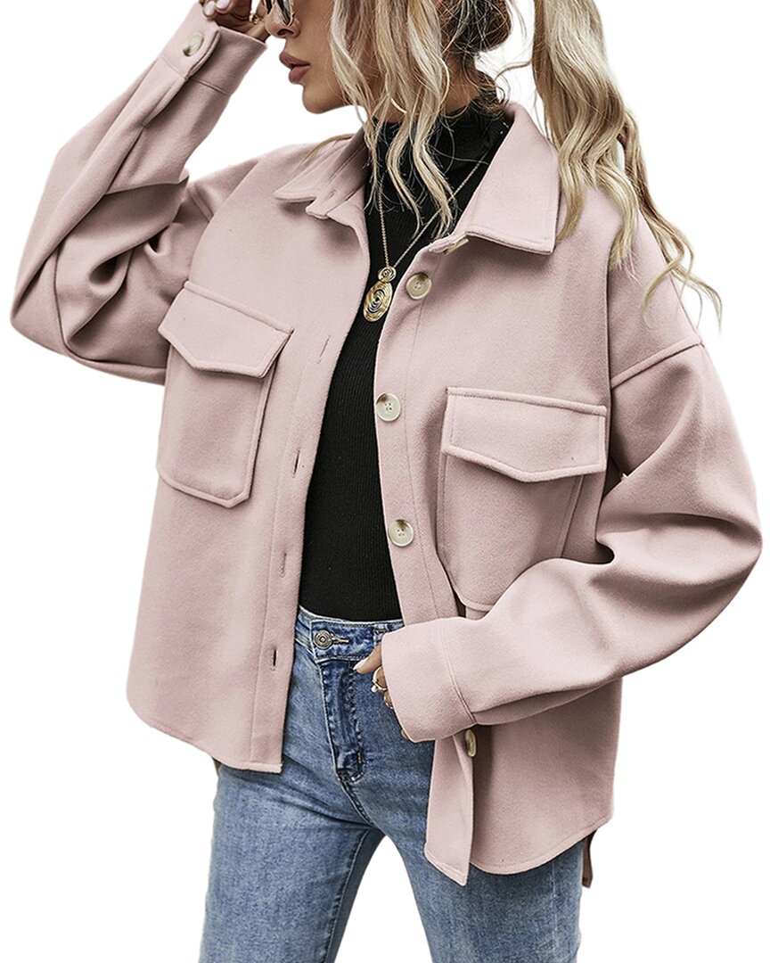 Leon Gori Jacket In Pink