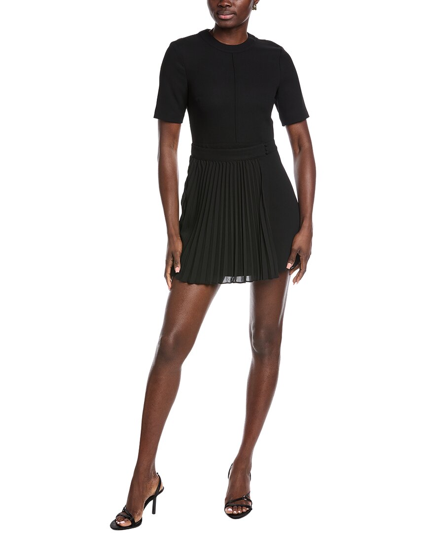 SIMKHAI Tyra Wrap Mini Dress