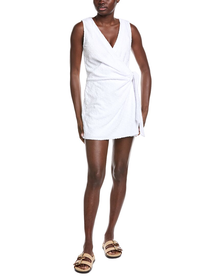 Tommy Bahama Textured Spa Terry Romper In White