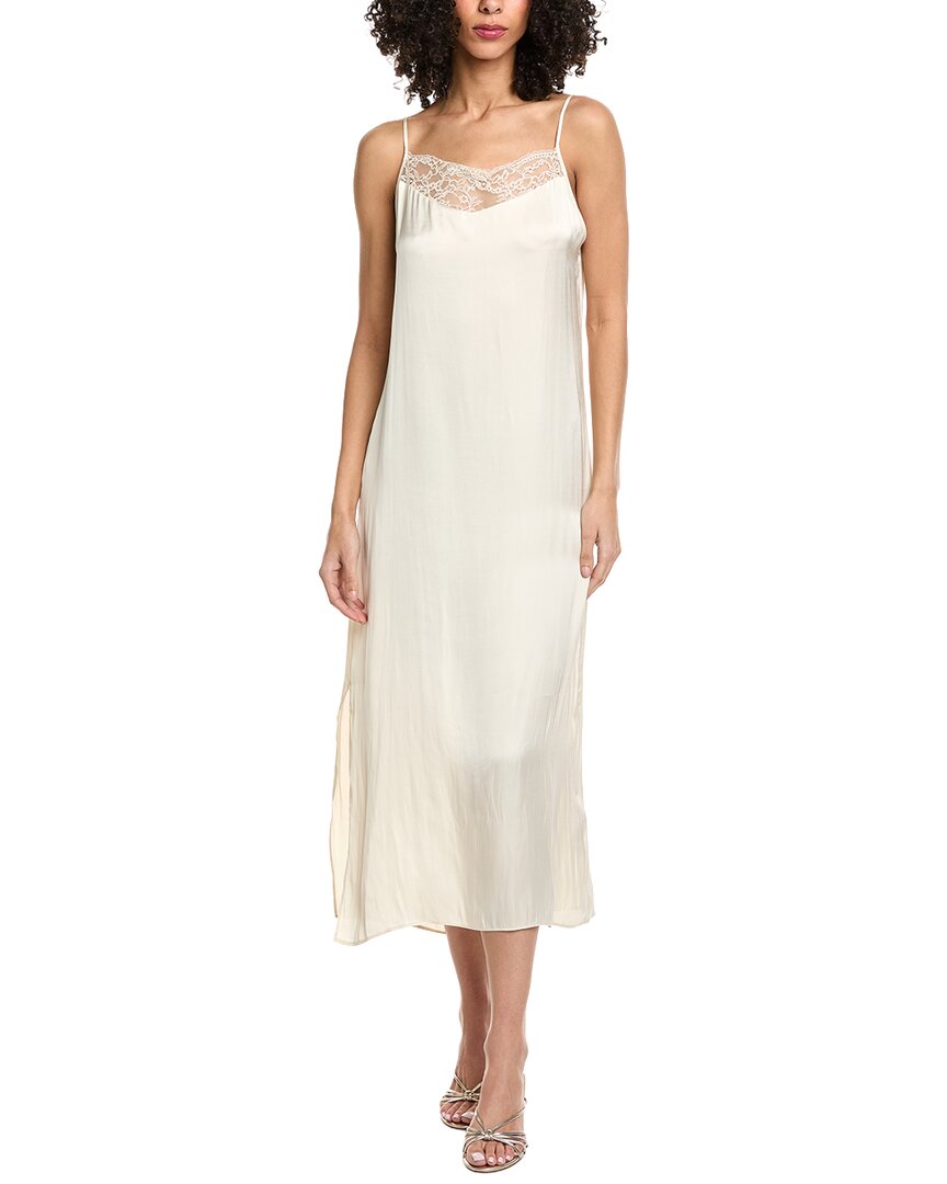 Maje Ribbed Midi Tank Dress