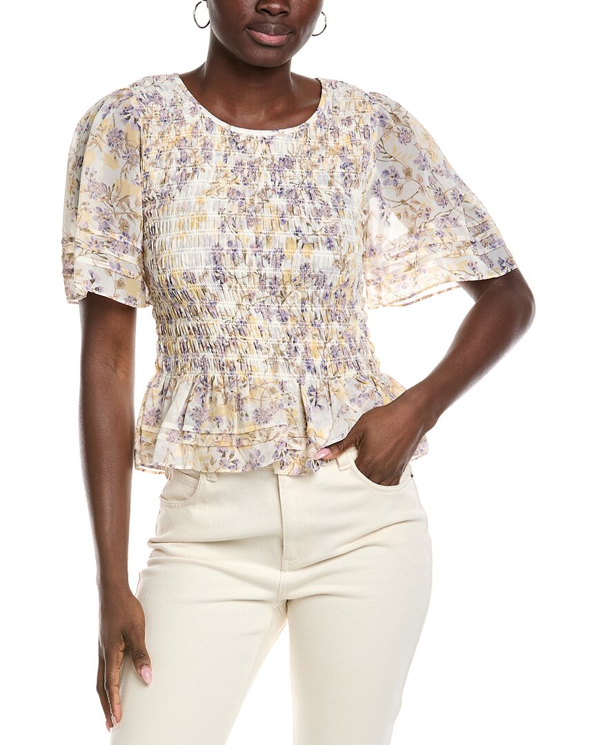 Cabi Angel Top In Fairy Tale Floral