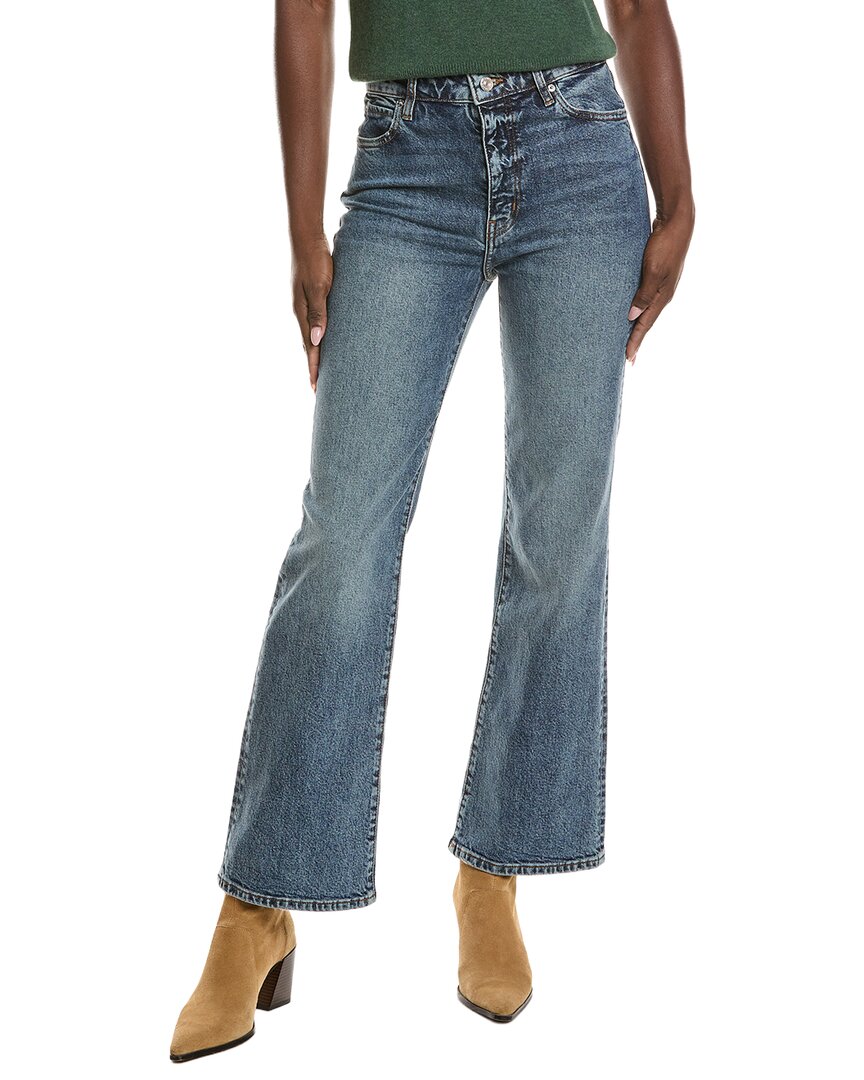 Frame The Pixie Arrow Halo Bootcut Jean In 400-halo
