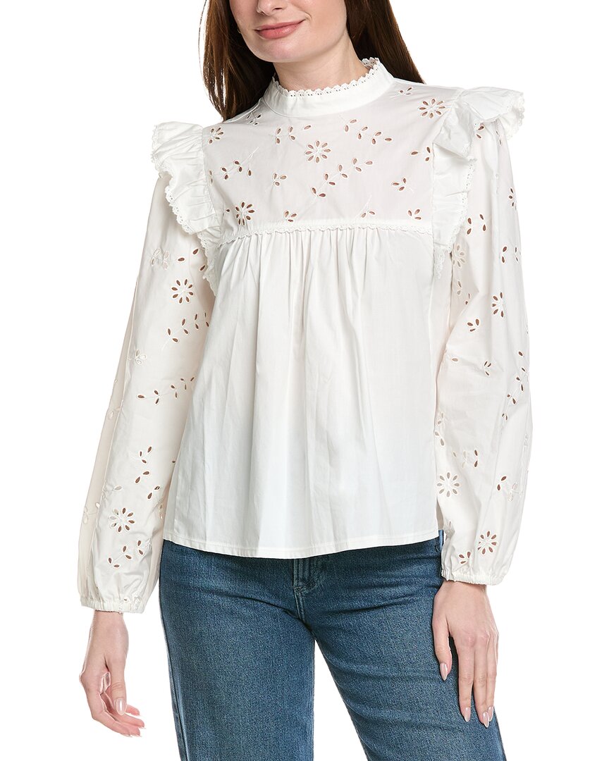 Max Mara Weekend Taddeo Blouse In White