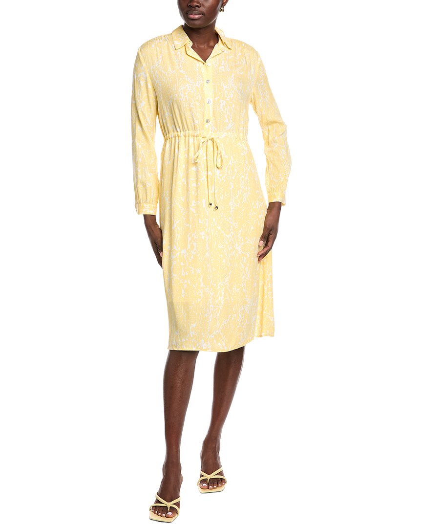 Anna Kay Osmianna Midi Dress In Yellow