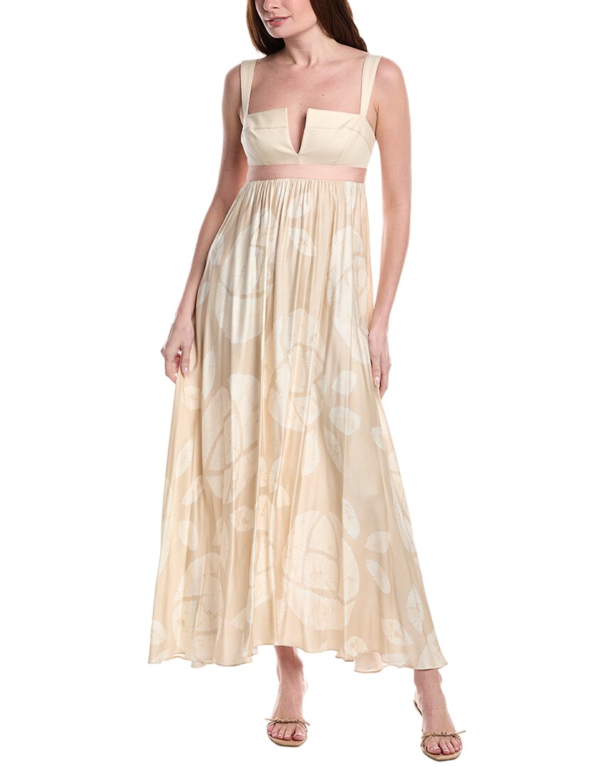 Alexis Melbourne Maxi Dress In Tan