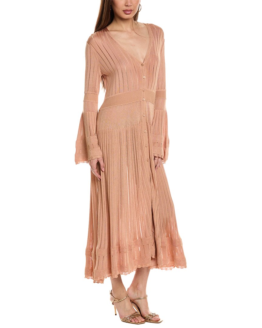 Alexis Elio Midi Dress In Pink