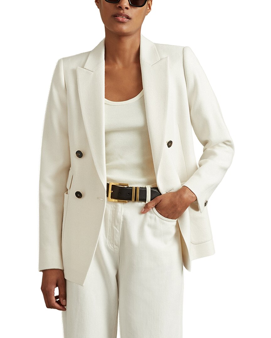Reiss Larsson Casual Jacket In White
