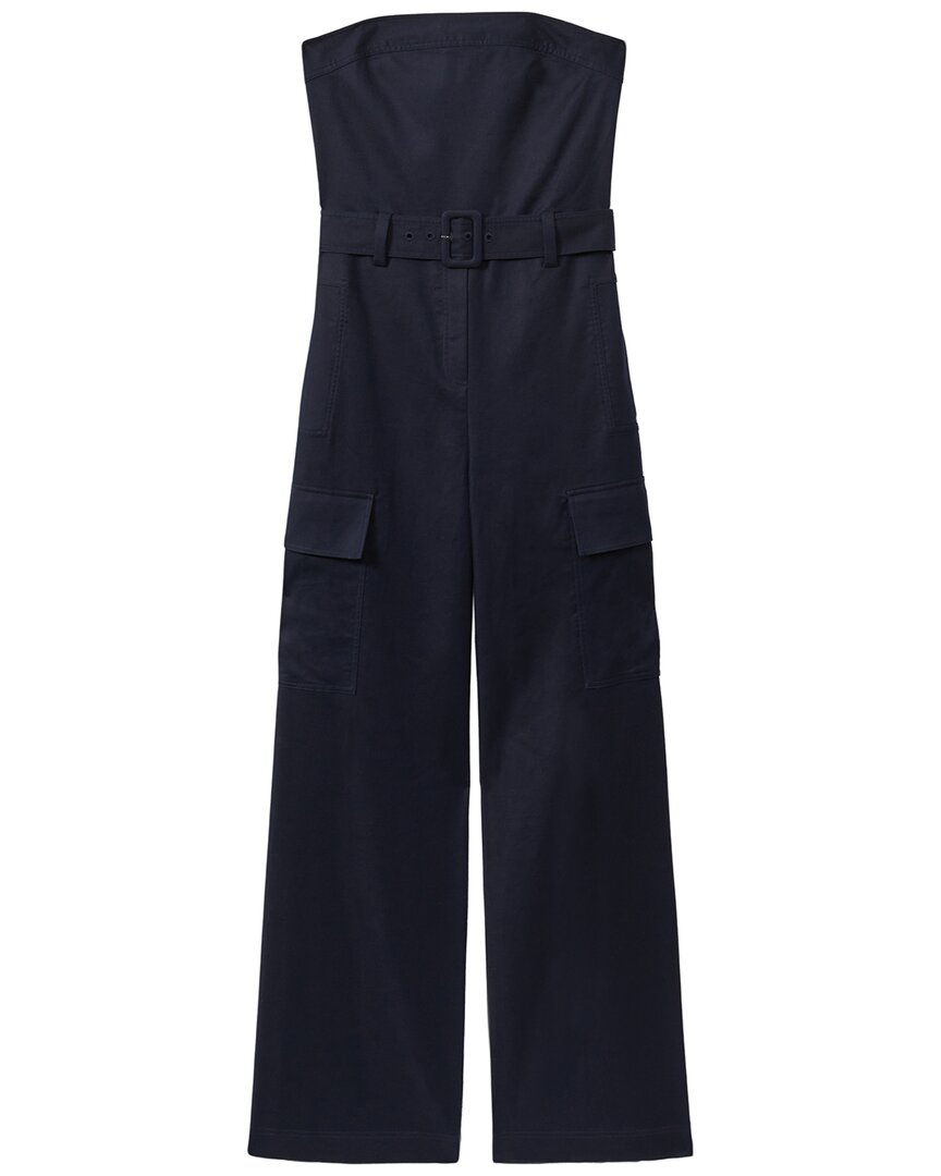 Reiss Lois Jumpsuit In Navy