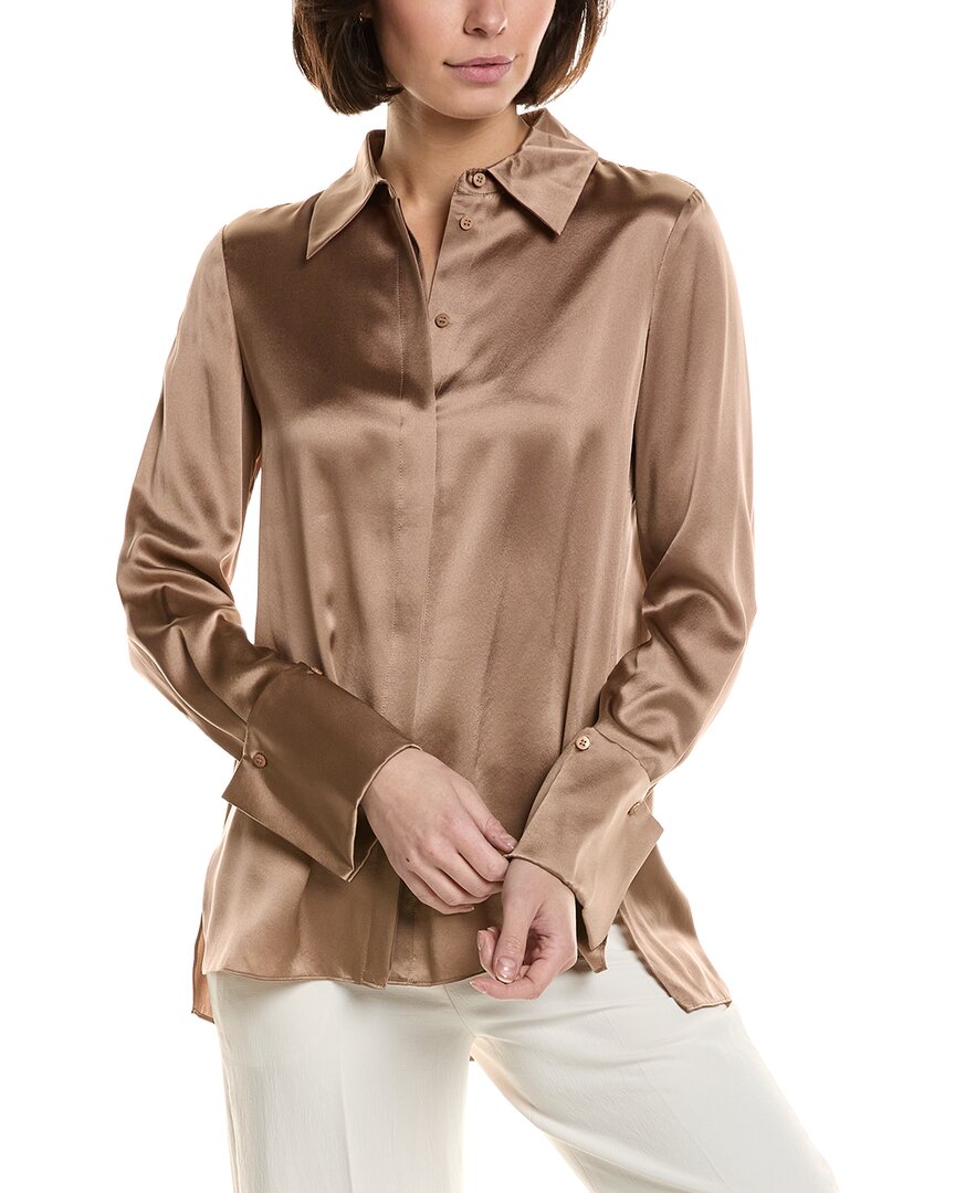 Reiss Hailey Top In Brown
