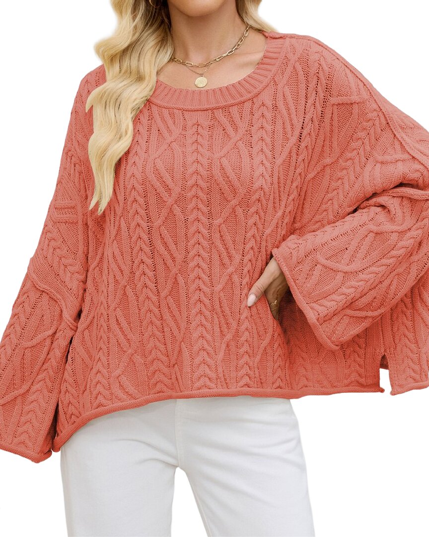 Ariel Tesoro Sweater In Orange