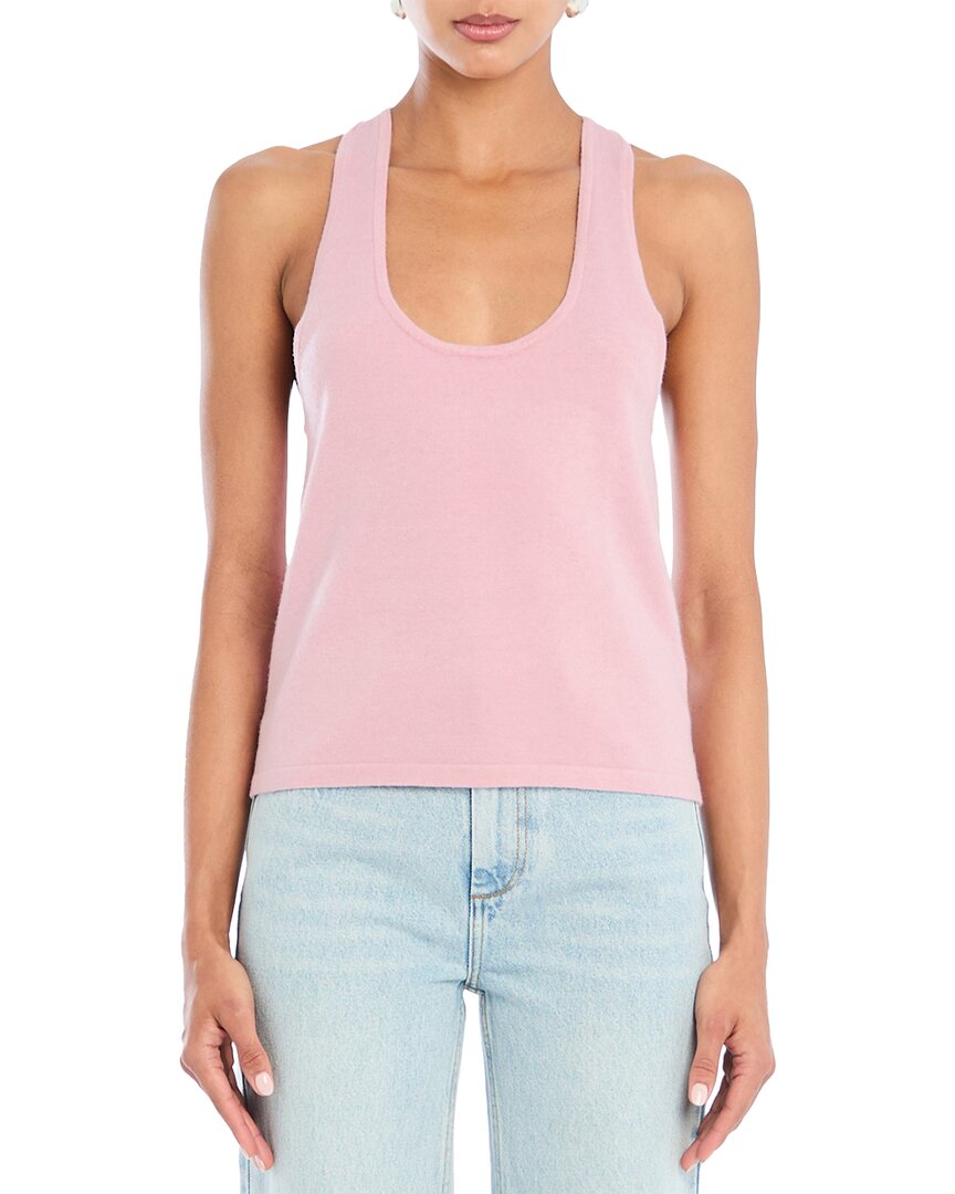 Ser.o.ya Seroya Ariana Wool-blend Top In Ballet Pink
