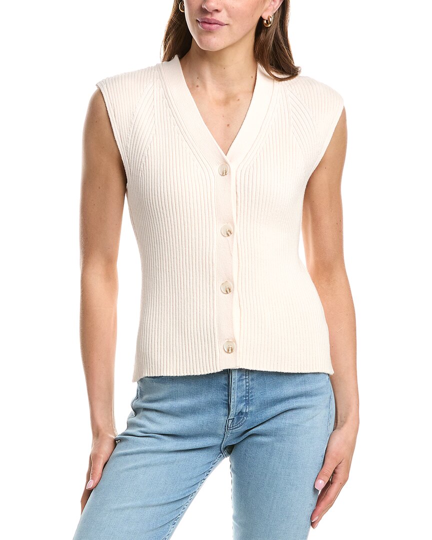 Design History Cap Sleeve Sweater In Pink