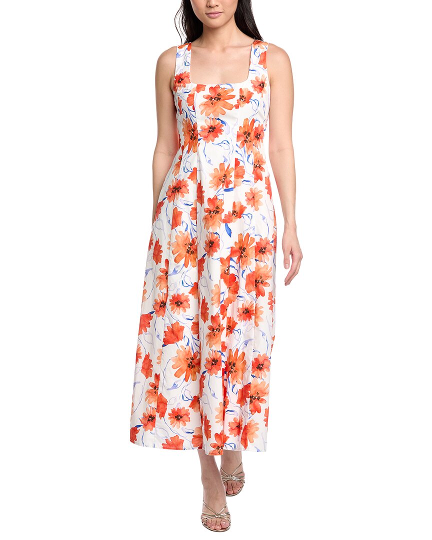 Lost + Wander Poppy Blooms Maxi Dress In White