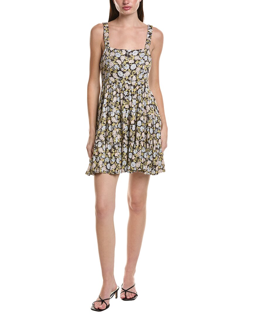 Saltwater Luxe Tank Mini Dress In Multi