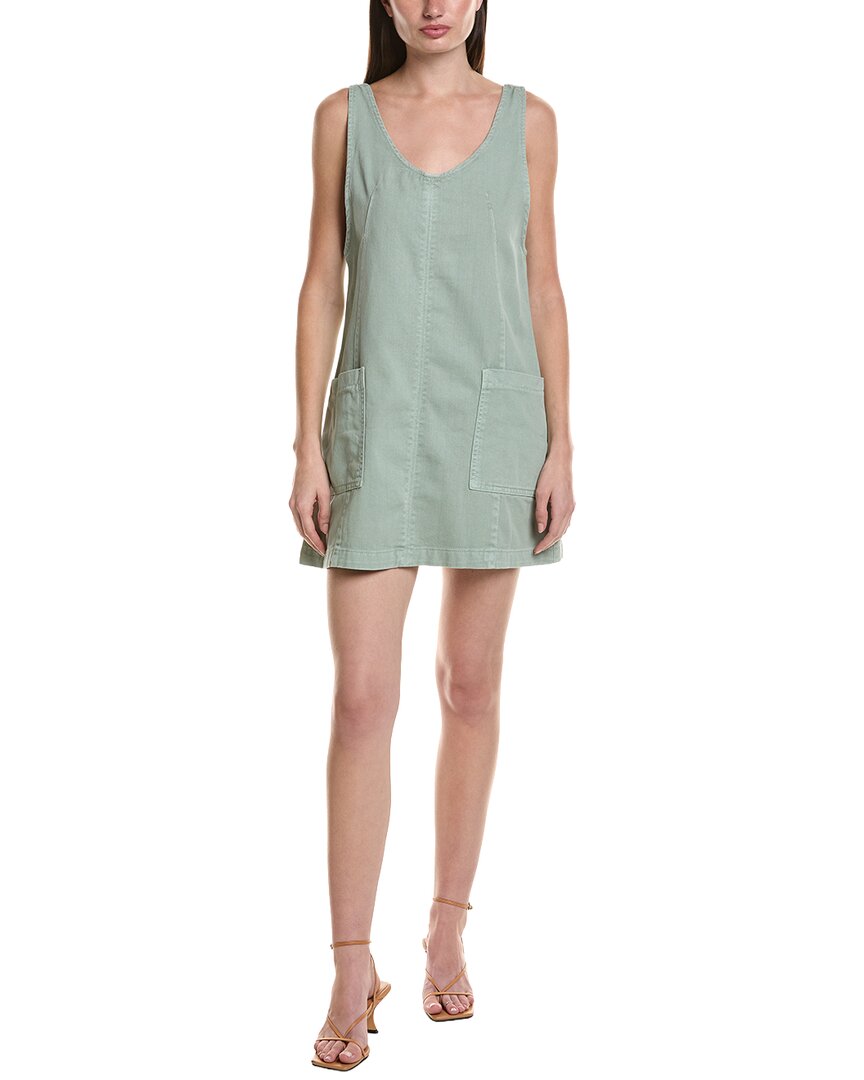 Saltwater Luxe Tank Mini Dress In Green