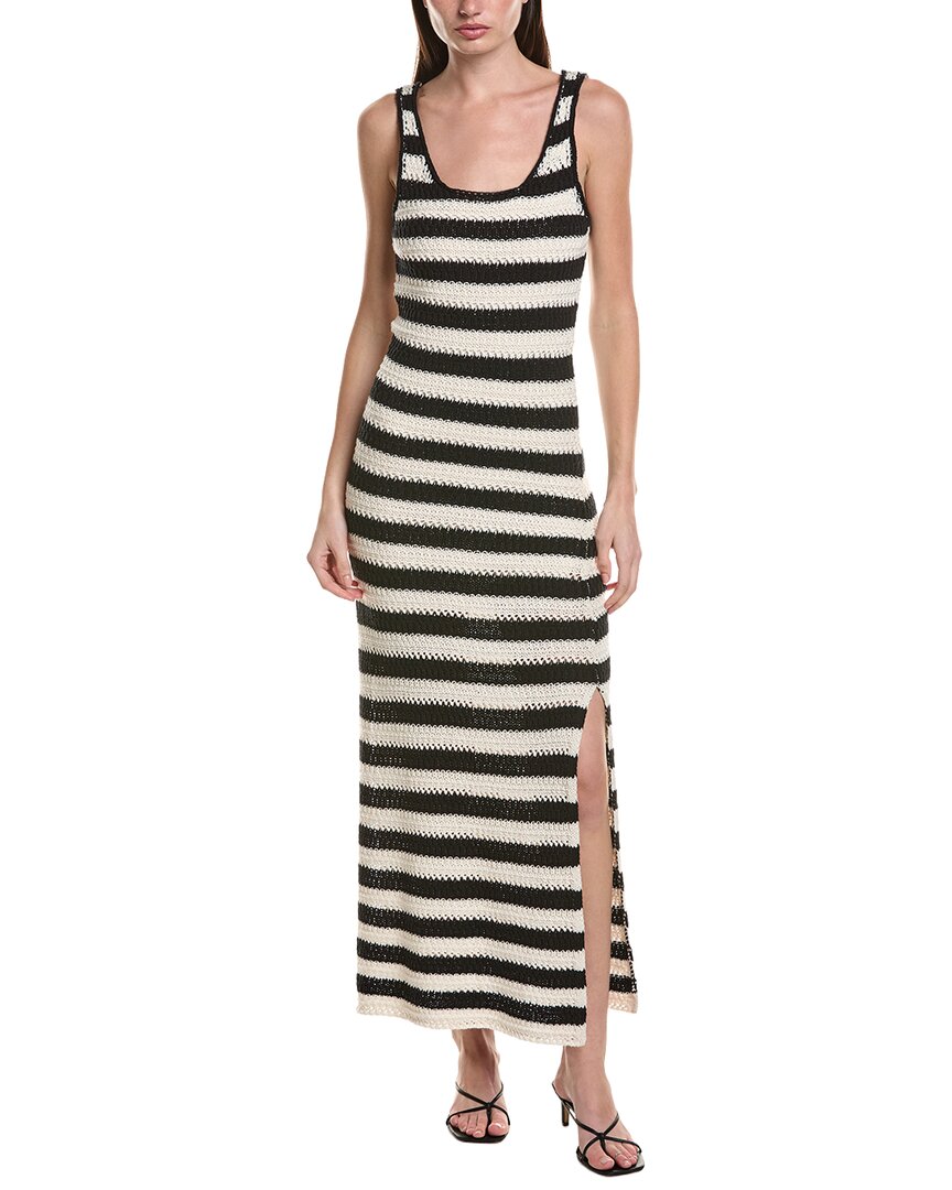 Saltwater Luxe Tank Midi Dress In Black