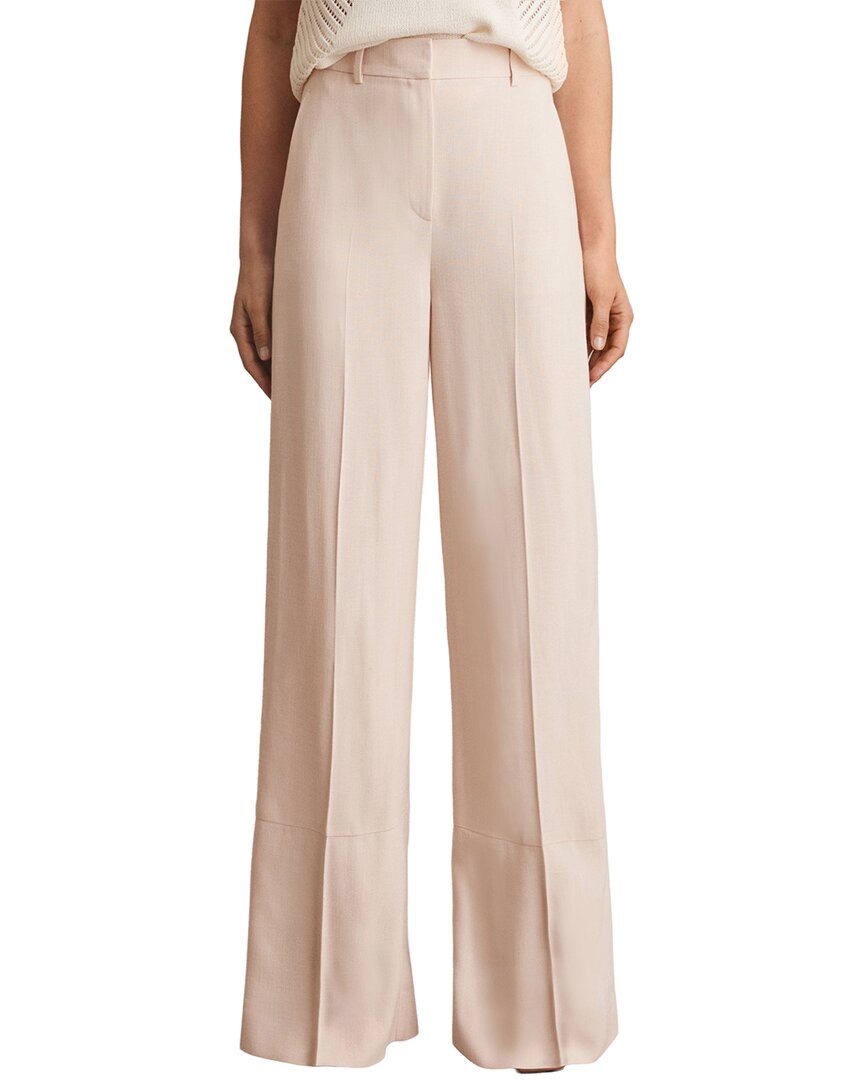 Reiss Darcie Formal Trouser In Pink