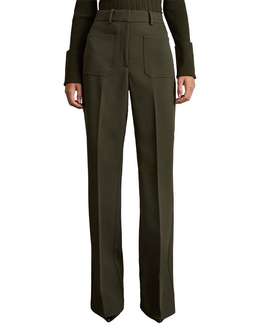 Reiss Priya Formal Trouser In Green