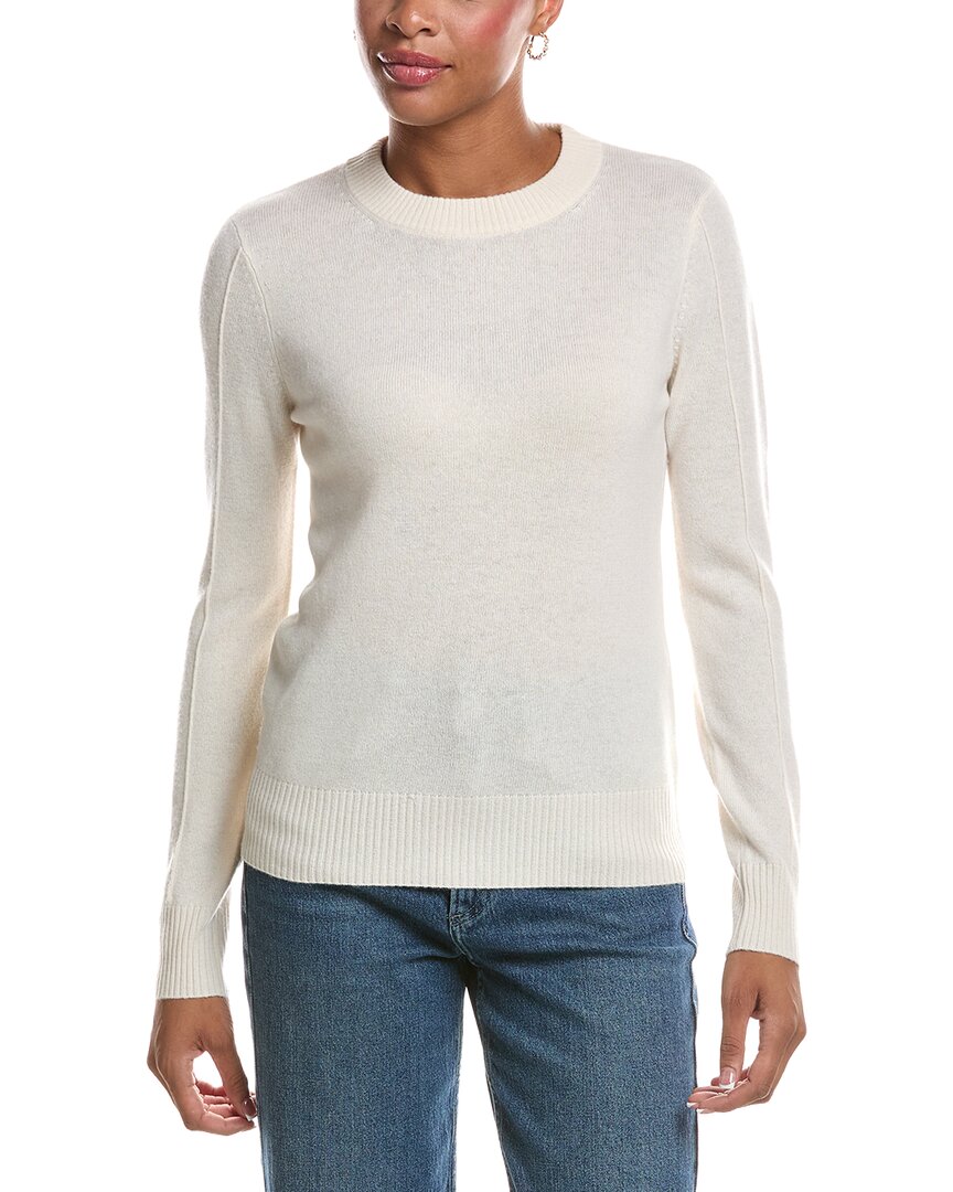 Incashmere Wool & Cashmere-blend Sweater In White