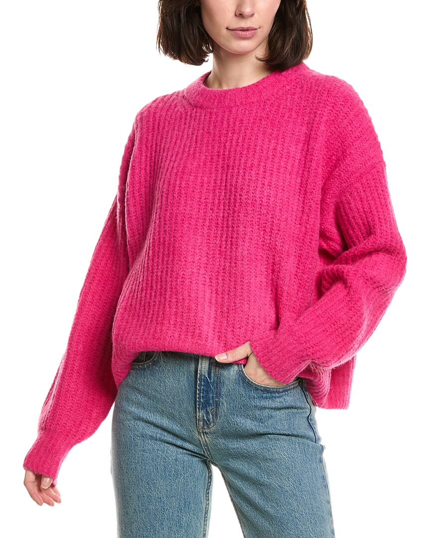 Labiz Lalamia Wool & Alpaca-blend Sweater In Pink