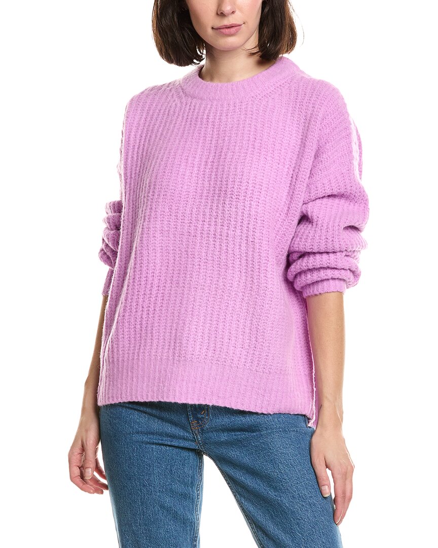 Labiz Lalamia Wool & Alpaca-blend Sweater In Pink