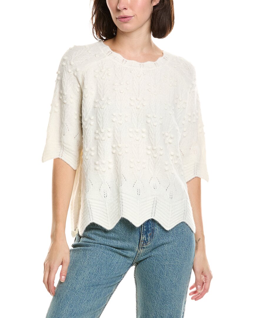 Labiz Wool & Alpaca-blend Sweater In White
