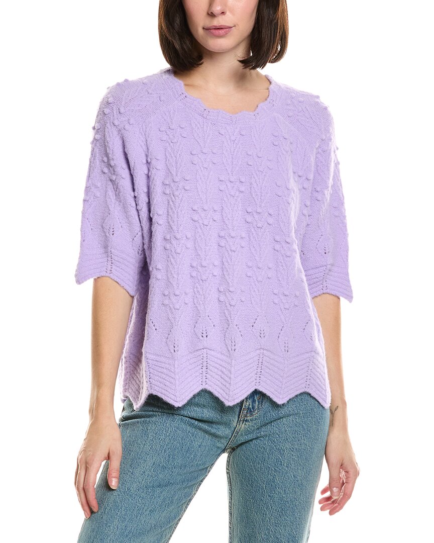 Labiz Wool & Alpaca-blend Sweater In Yellow