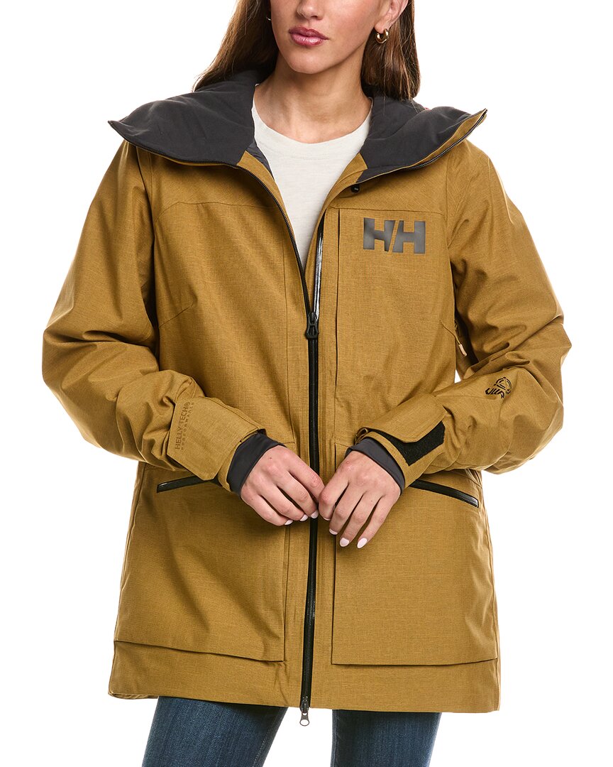 Helly Hansen Powderqueen 3.0 Jacket In Brown