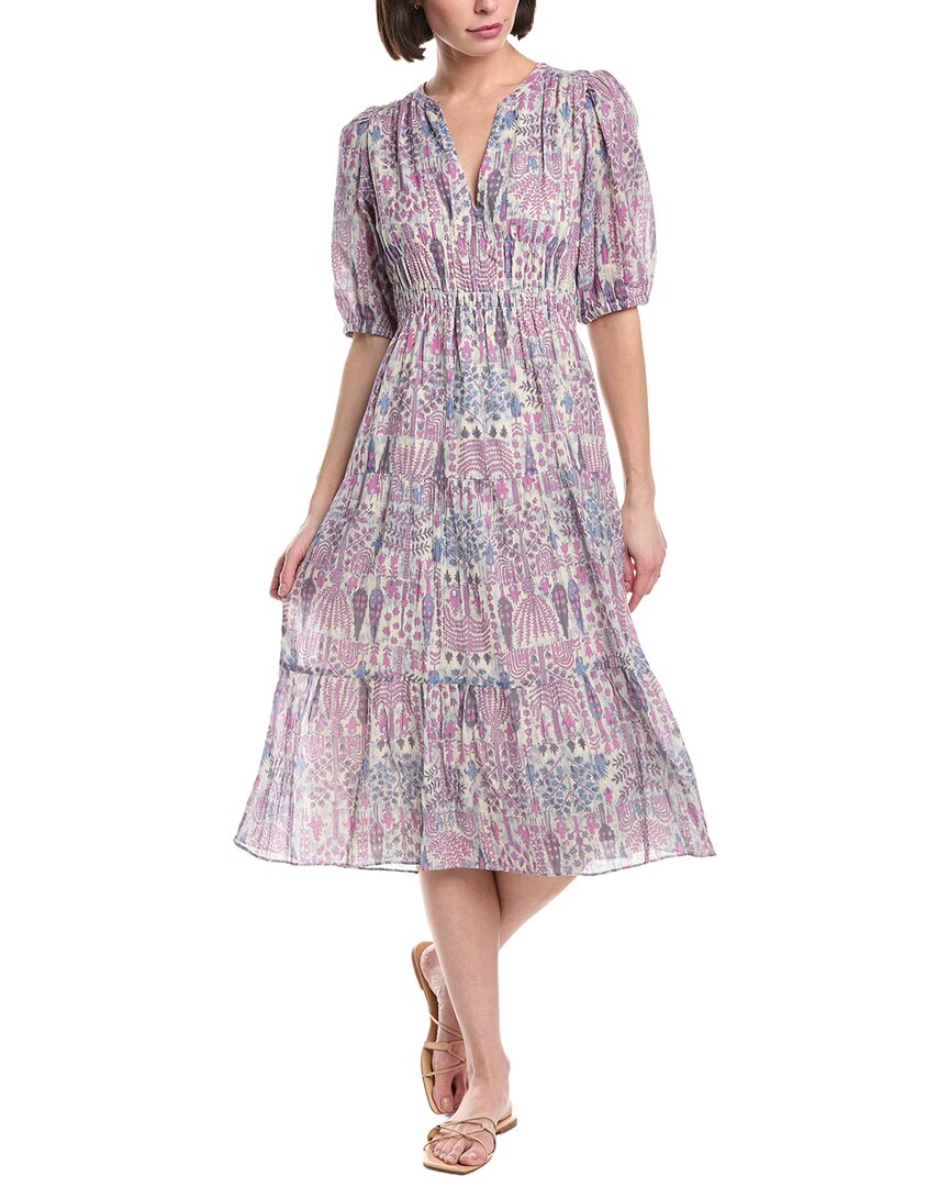 Ba&sh Panissa Midi Dress In Red