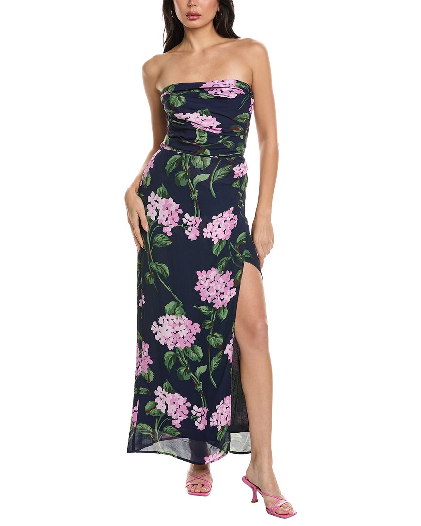 Seraphina Sleeveless Maxi Dress In Blue