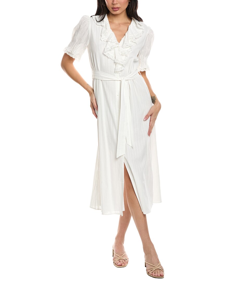 Seraphina Midi Dress In Ivory