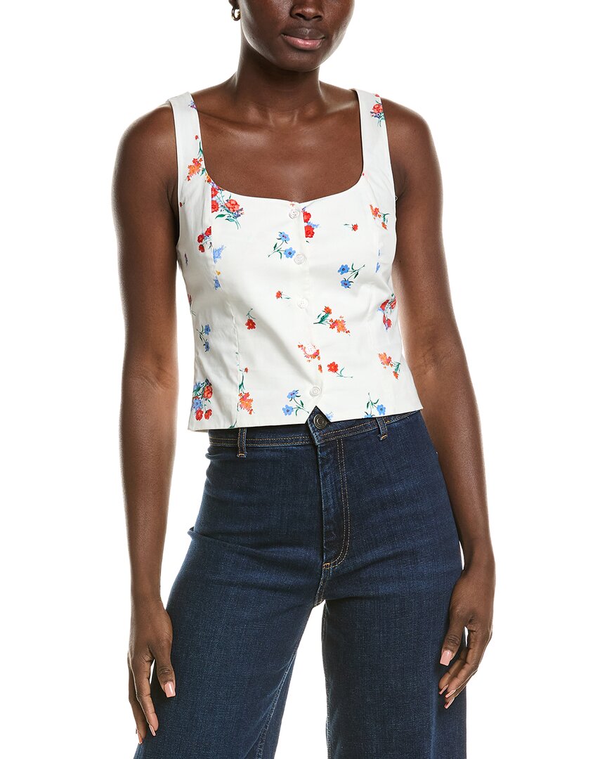 Wayf Blouse In White